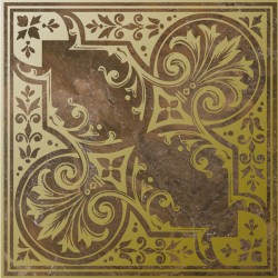 Модерни плочки за банята DOLOMITE BROWN GOLD CENTRO   с размер 59.2 x 59.2 см.